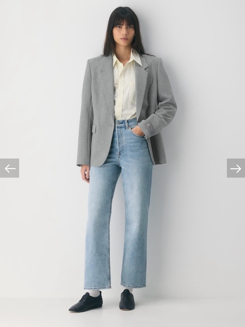 Denim Forum The Arlo High Rise Light Wash Straight-Leg Women’s Jeans Size 27